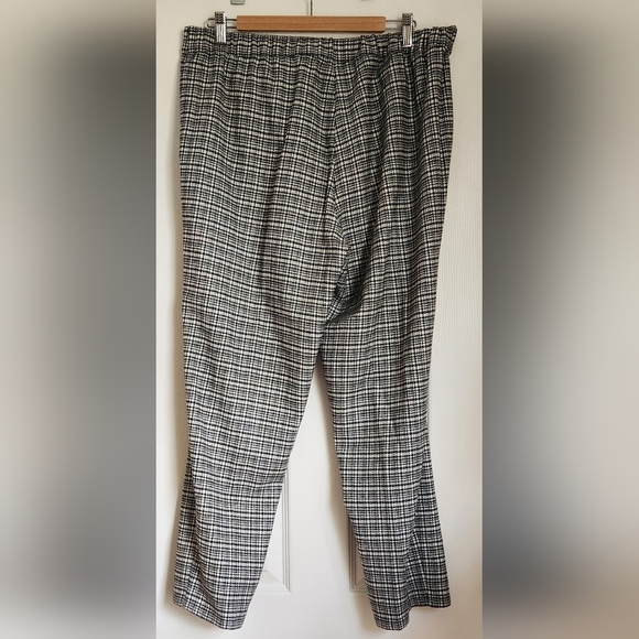 Eileen Fisher Wool Blend Houndstooth Ankle Trousers - Picture 2 of 8